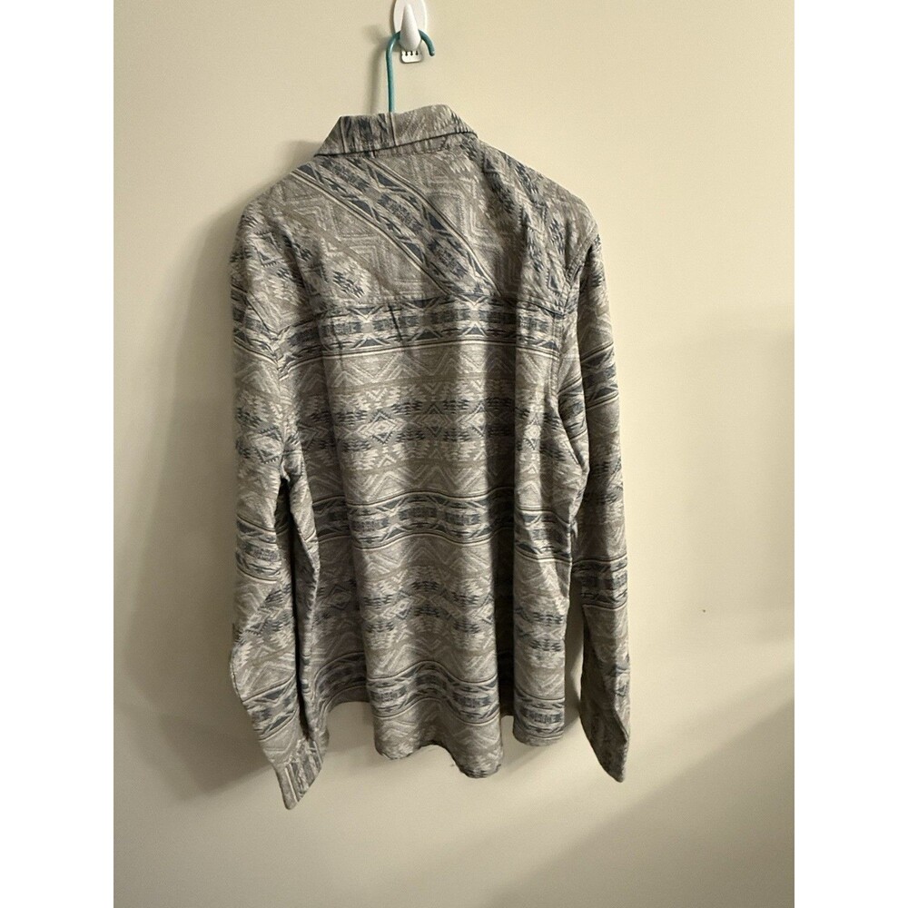 Outback Trading Co Men's Lucas Long Sleeve Performance Shirt Grey XL - Picture 4 of 10